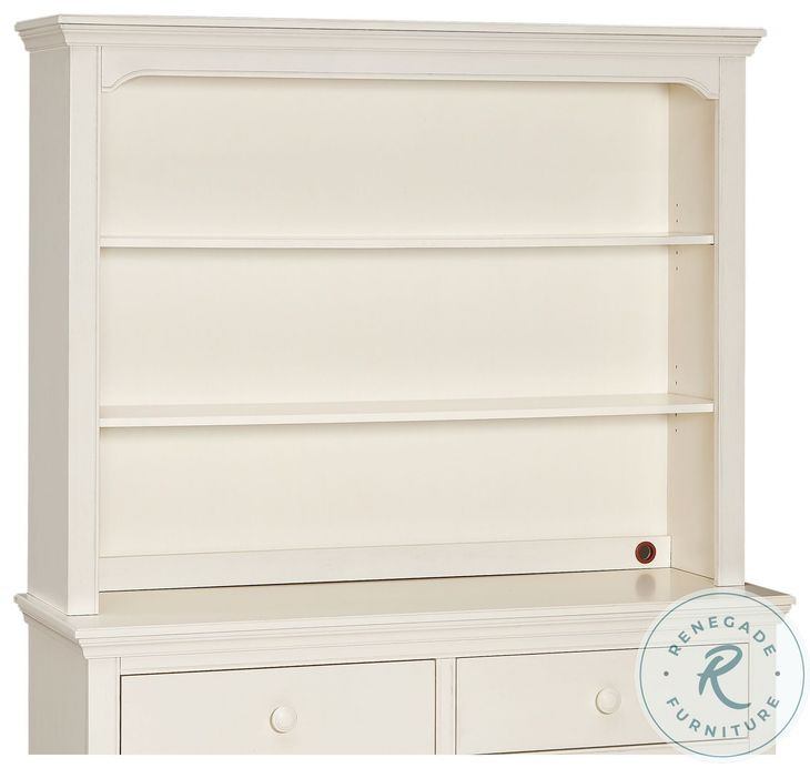 Hanley Chalk Hutch and Bookcase with 3 Shelves