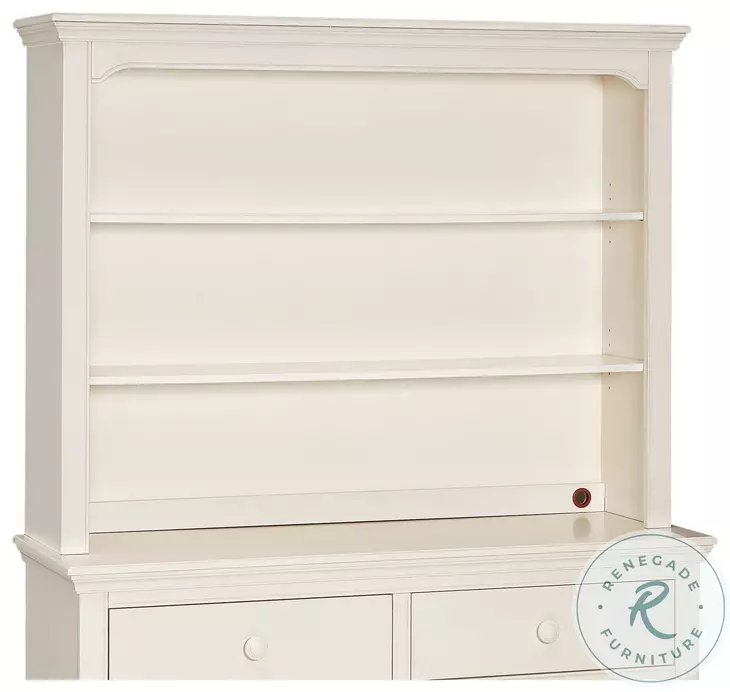 Hanley Chalk Hutch and Bookcase with 3 Shelves