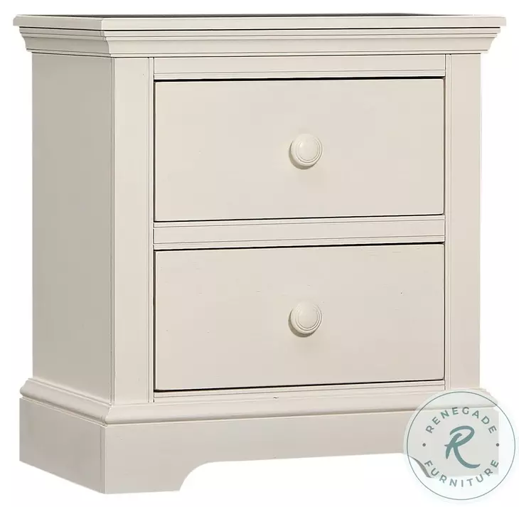Hanley Chalk 2 Drawer Nightstand