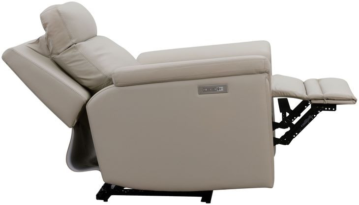 Harper Berlin Cream Leather Power Reclining Living Room Set