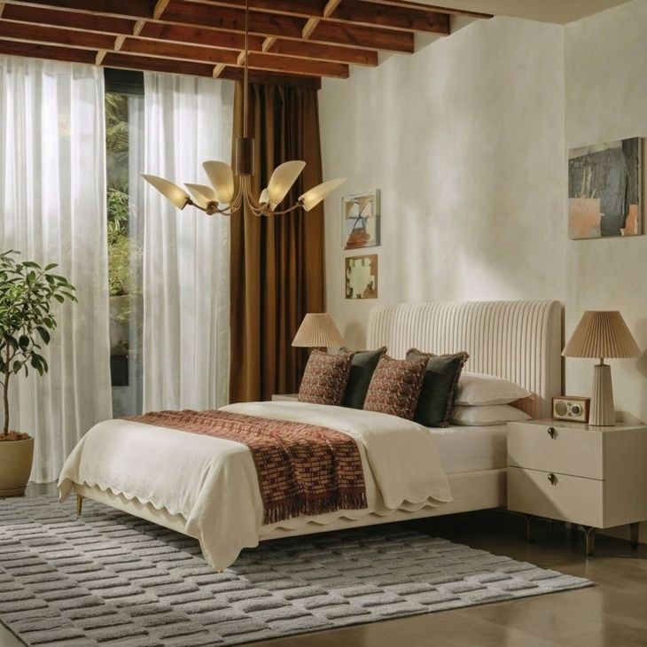 Abbott Casablanca Cloud Youth Upholstered Platform Bedroom Set