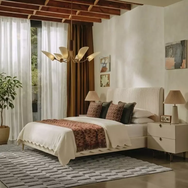 Abbott Casablanca Cloud Youth Upholstered Platform Bedroom Set