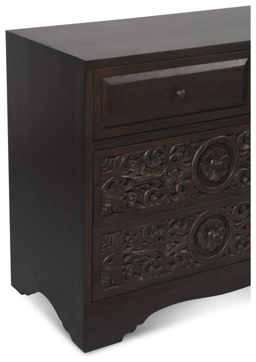 Haveli Vintage Brown 7 Drawer Dresser