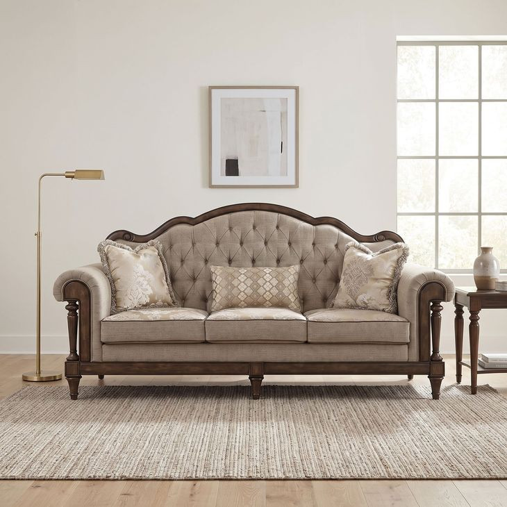 Heath Court Brown 91" Sofa