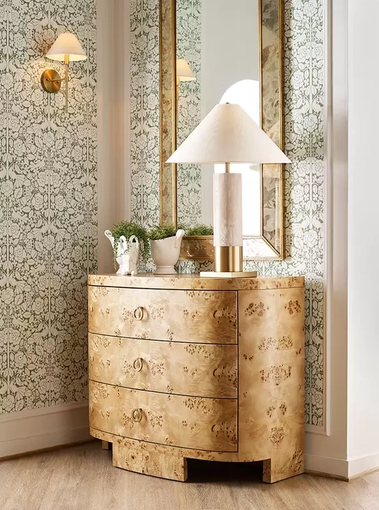 Dion Gold Leaf Antiqued Rectangular Floor Mirror