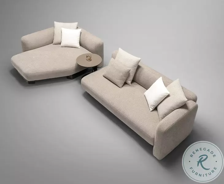 HF5516 Gray 129" Sectional