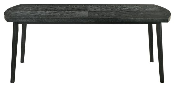 Skyline Onyx 78" Rectangular Dining Table