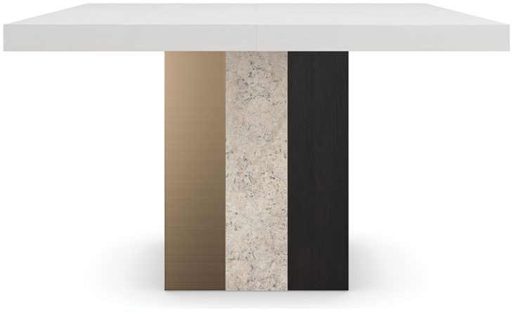 Unity Burnished Adobe 96" Rectangular Extendable Dining Table