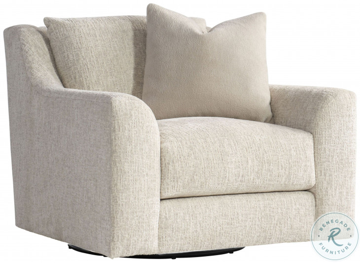 Gabi Beige Swivel Chair