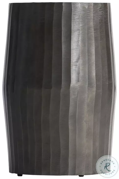 Baja Black Nickel Outdoor Accent Table