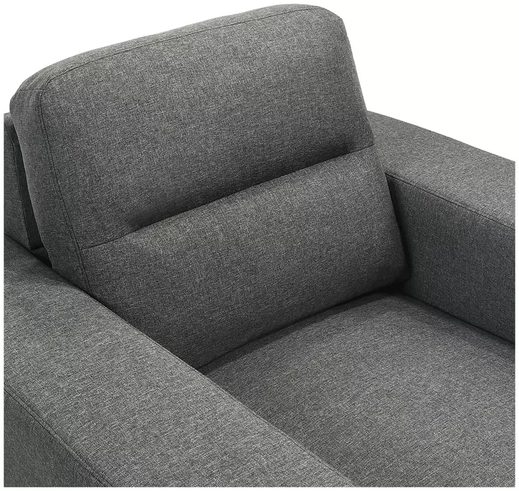 Vale Gray Upholstered Accent Chair