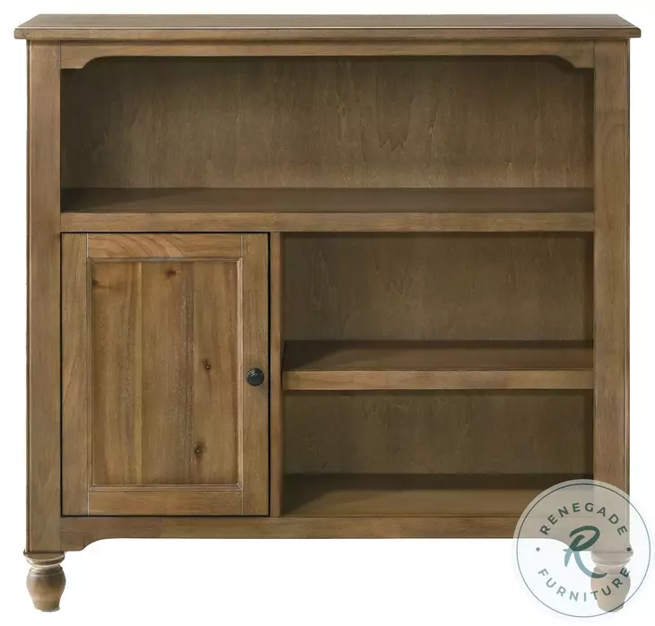 Highland Sand Dune Bookcase with 3 Shelves