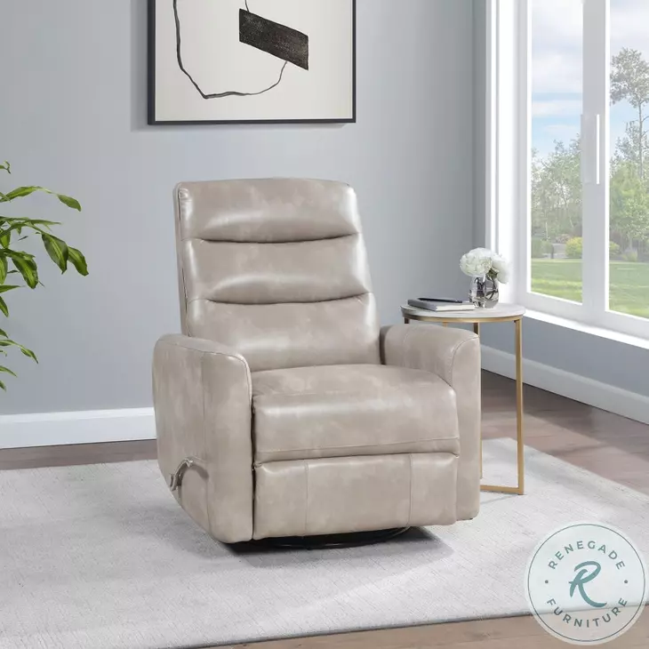 Takami Gray Swivel Recliner