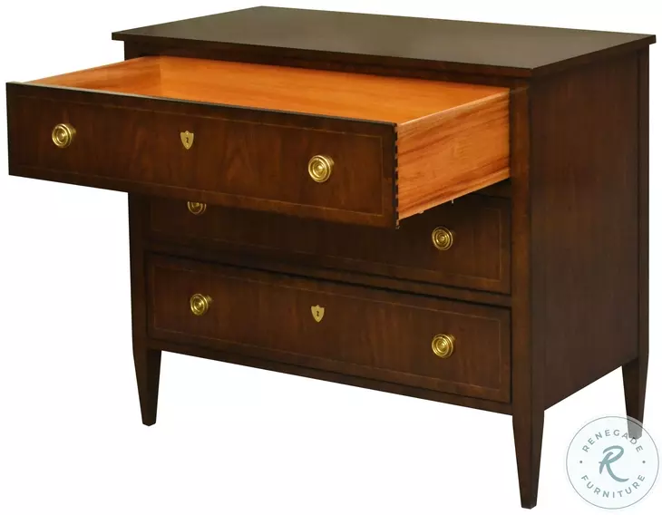 Low Antique Cherry Chest