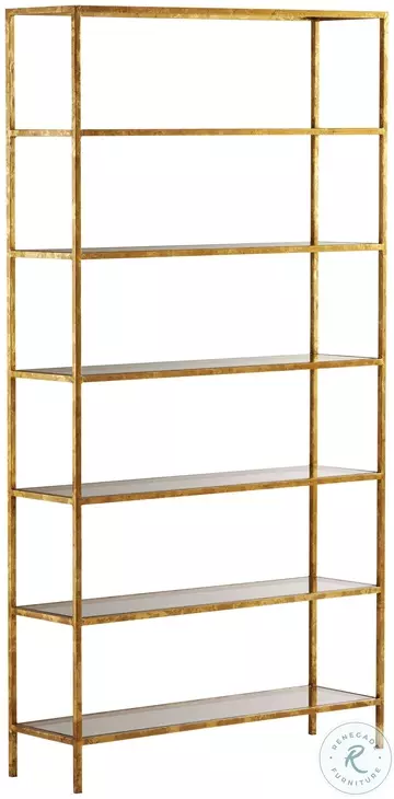 Reign Gold Leaf Etagere