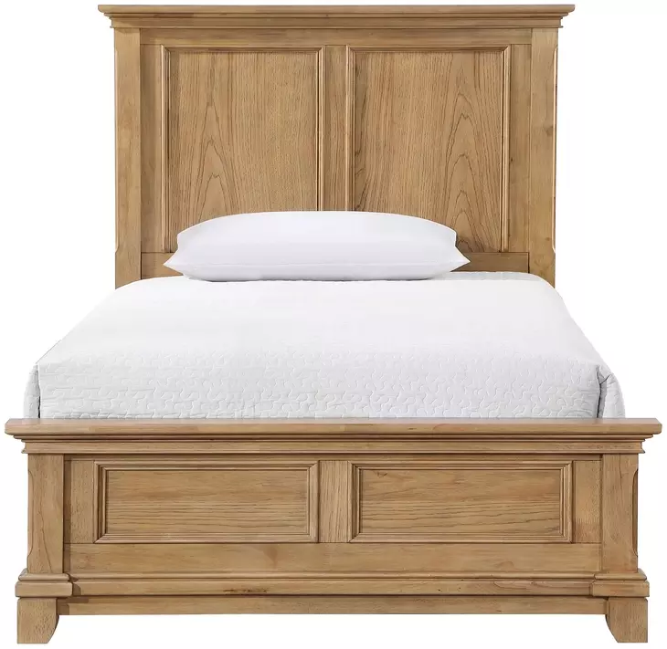 Sunstone Natural Full Panel Bed