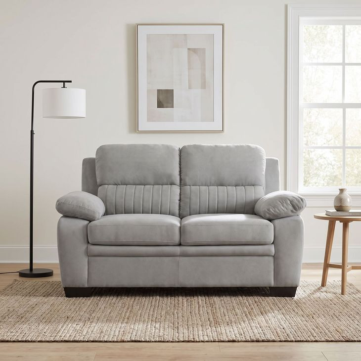 Holleman Gray Loveseat