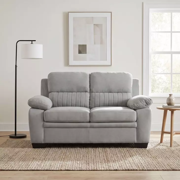 Holleman Gray 58" Loveseat