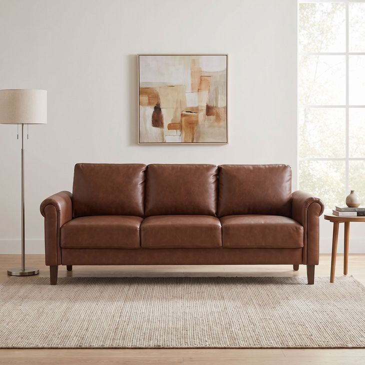 Holliston Chocolate 79" Sofa