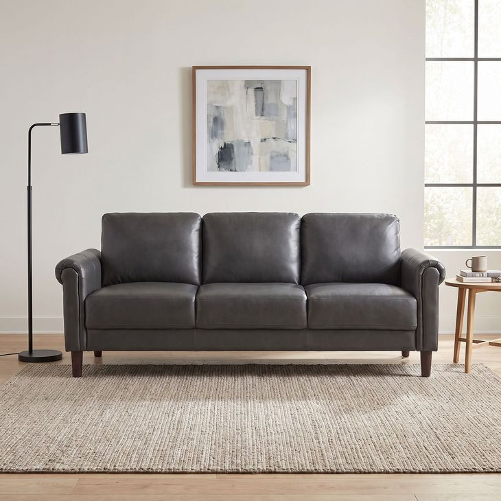 Holliston Dark Gray 79" Sofa