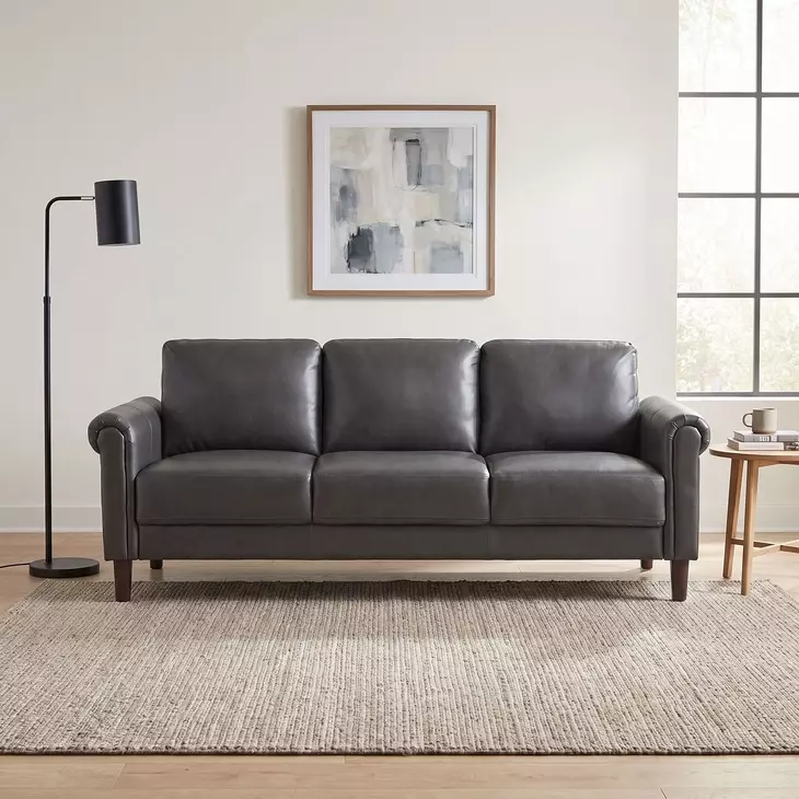 Holliston Dark Gray 79" Sofa