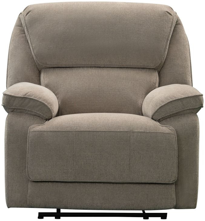 Hooper Alma Tan Manual Recliner