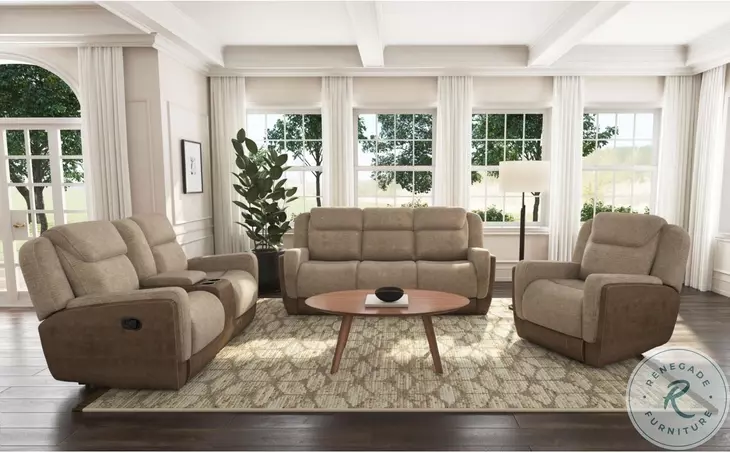 Viper Beige Glider Recliner