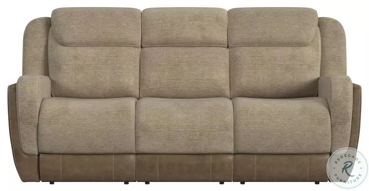 Viper Beige Reclining Sofa