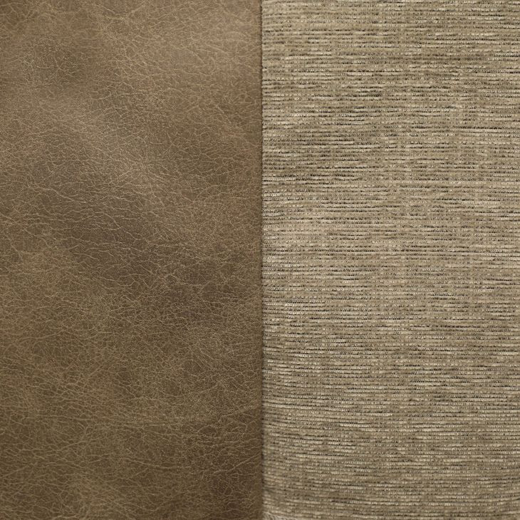 Viper Beige 75" Glider Reclining Loveseat with Console