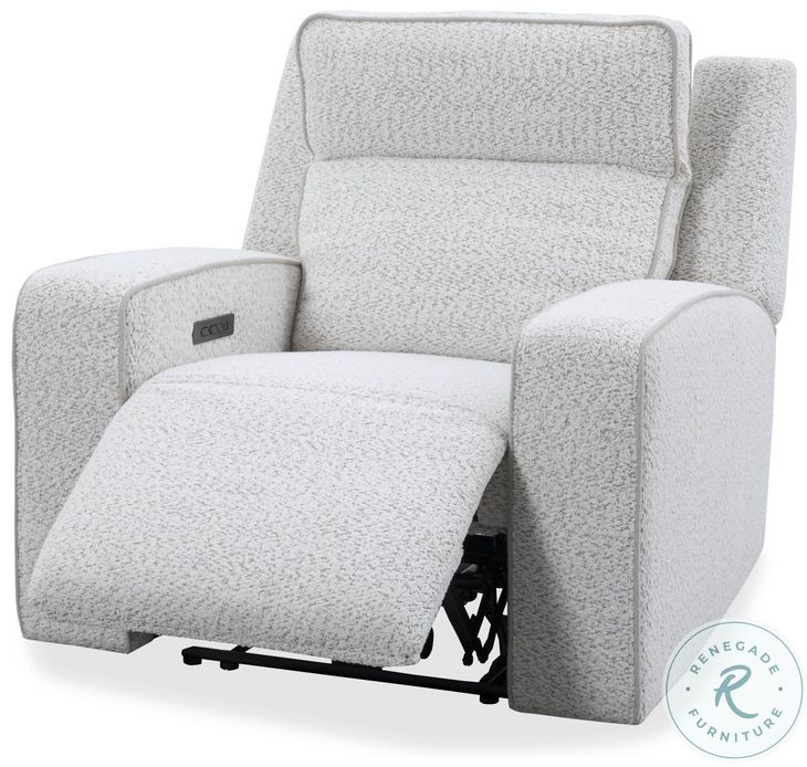 Lancaster Fluffy River Rock Zero Gravity Power Recliner