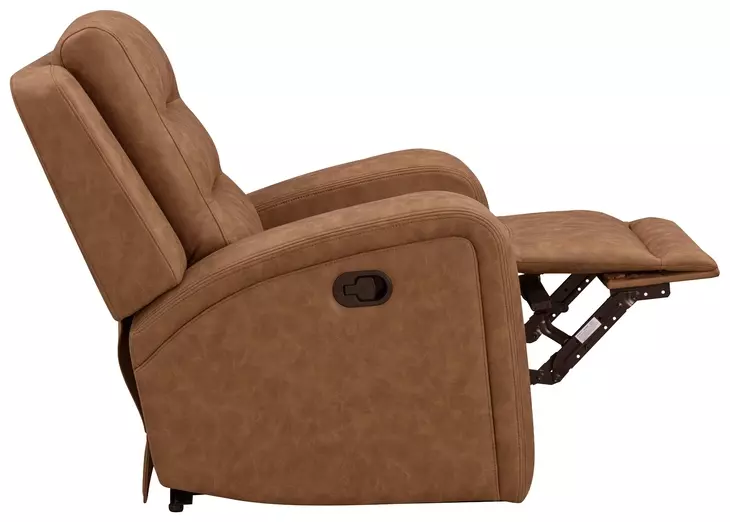 Napa Wrangler Clay Leather Triple Reclining Living Room Set