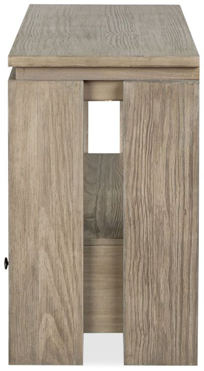 Conrad Stone Harbor Gray Rectangular Sofa Table