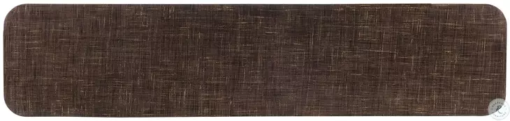 Edmun Dark Wood And Gold Metal Sofa Table