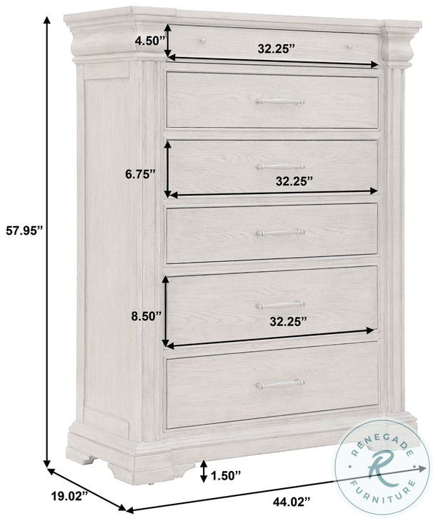 Madison Ridge Natural Bark 6 Drawer Chest