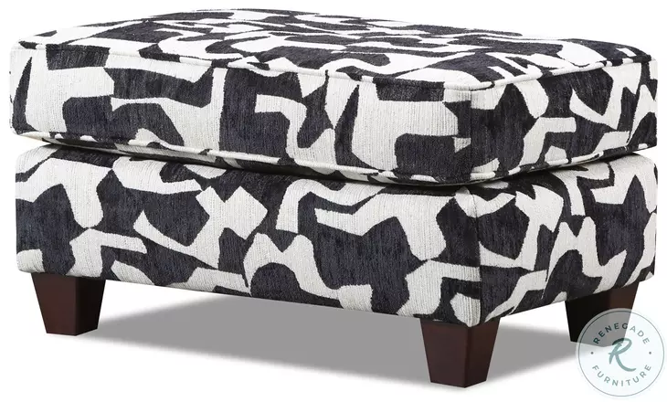 Spencer Mateo Panda Wide Ottoman