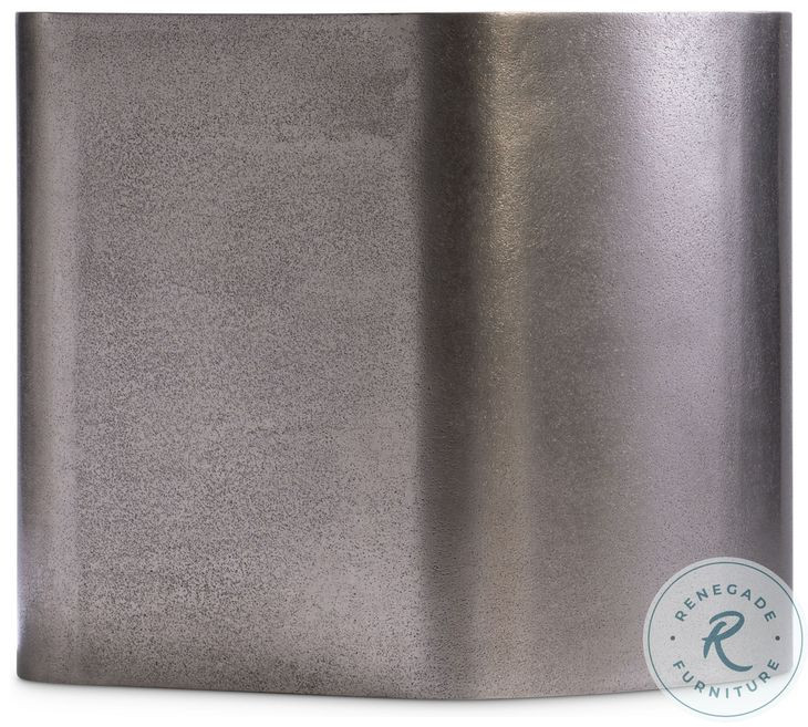 Clawson Graphite Pentagonal Side Table