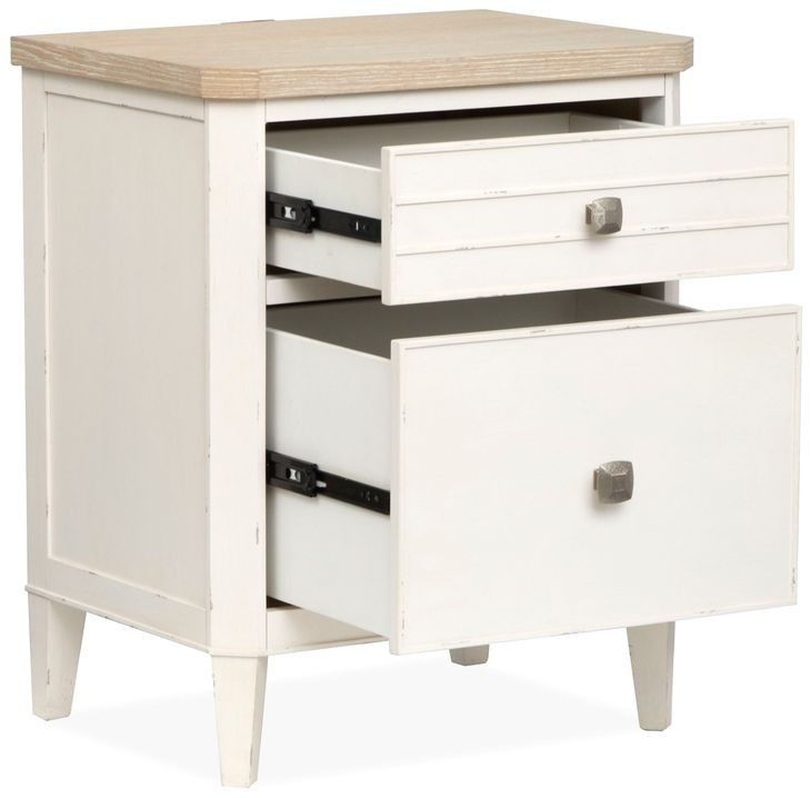 Echo Isles Sea Pearl and Driftwood Classic Panel Bedroom Set