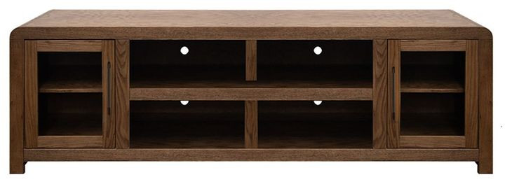 Haven Oak Bourbon 82" TV Stand