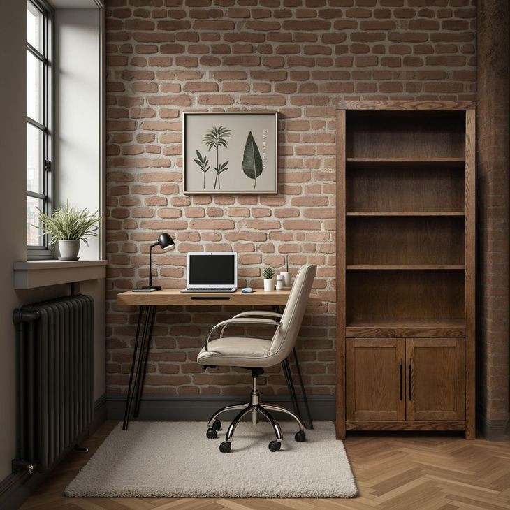 Haven Oak Bourbon 2 Door Bookcase