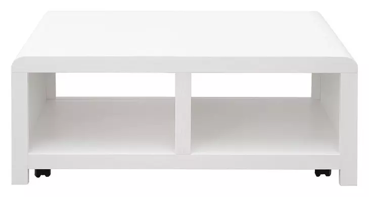 Haven White Rectangular Cocktail Table