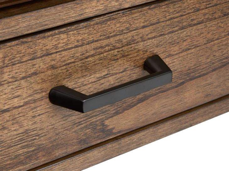 Hallie Milk Chocolate and Dark Chocolate Rectangular Sofa Table