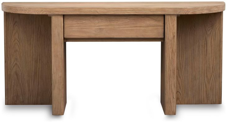 Silveroak Golden Oat Demilune Sofa Table