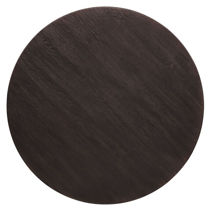 Harbor Drift Burnt Timber 60" Round Dining Table