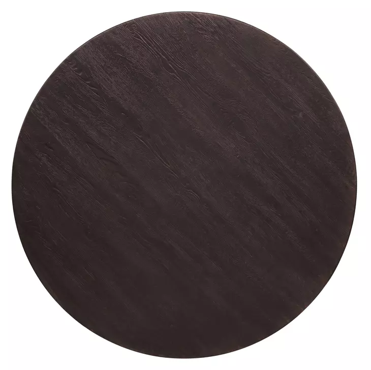 Driftwood Burnt Timber 60" Round Dining Table