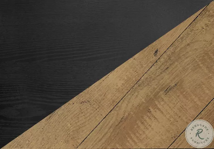 2752 Black Laminate And Metal 72" TV Stand