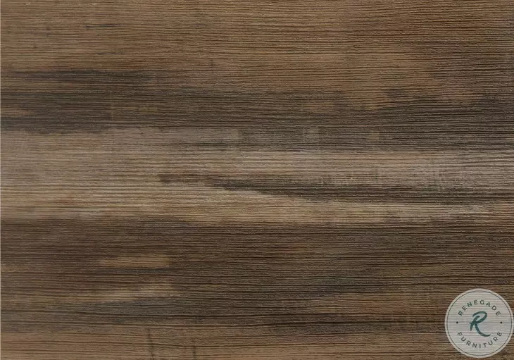 7893P Brown Reclaimed Laminate And Black Metal 3 Piece Occasional Table Set