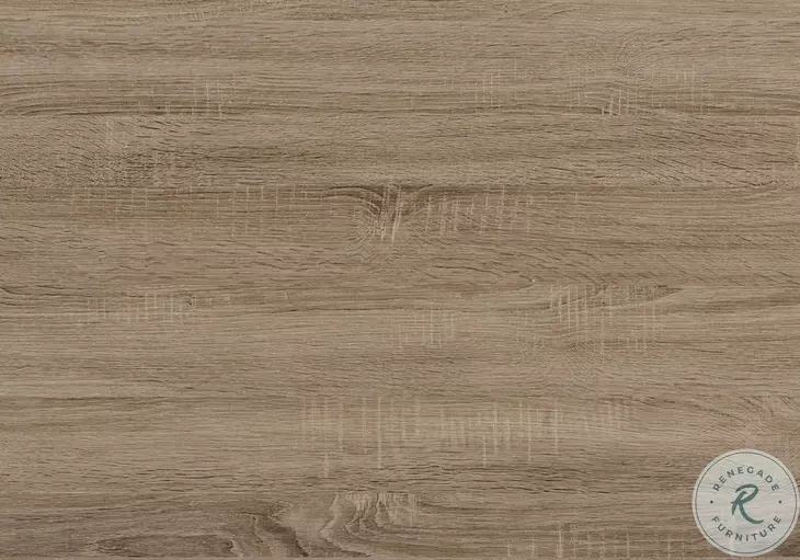 7895P Dark Taupe Laminate And Black Metal 3 Piece Occasional Table Set