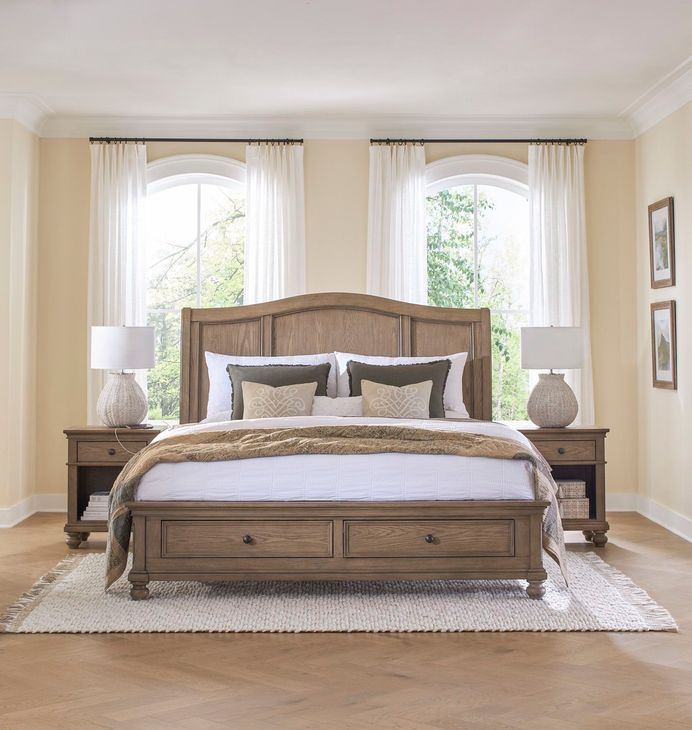 Oxford Tan 1 Drawer Nightstand