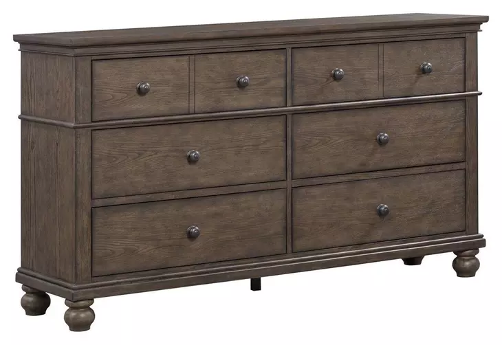 Oxford Cocoa 6 Drawer Dresser