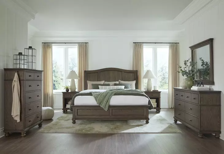 Oxford Cocoa 6 Drawer Dresser